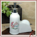 Home Wholesale Ceramic Porcelain Bathroom Lotion Dispenser